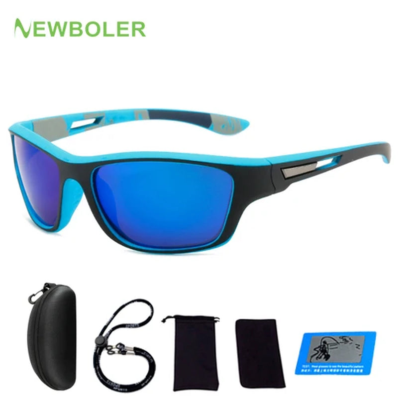 Polarized Fishing Sunglasses Goggles Men'S Driving Shades Male Sun Glasses Hiking Fishing Classic Sun Glasses UV400 Eyewear