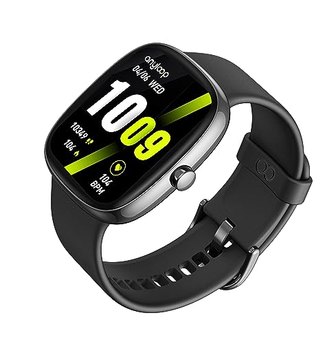 anyloop智能手表男性女性24/7心率血氧监测睡眠跟踪，46毫米37克步进卡路里计数器健身手表活动追踪器为iOS和Android手机
