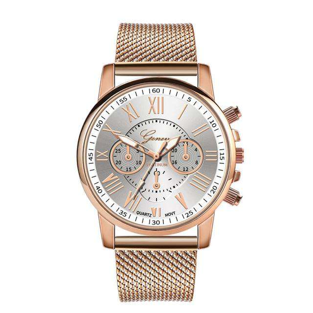 White Hot Selling GENEVA Women's Casual Silicone Strap Quartz Watch Top Brand Girls Bracelet Clock WristWatch Women Relogio Feminino F Utoper
