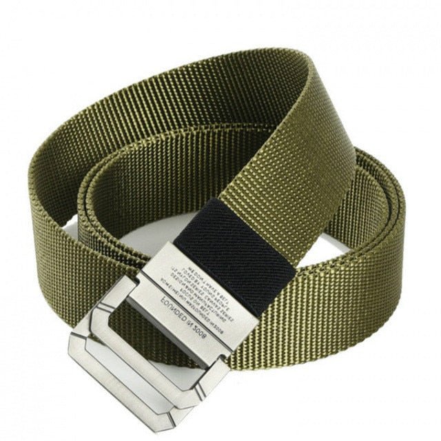 LG-green-45to47inch 测试Men's Belt Army Outdoor Hunting Tactical Multi Function Combat Survival High Quality Marine Corps Canvas For Nylon Male Luxury Utoper