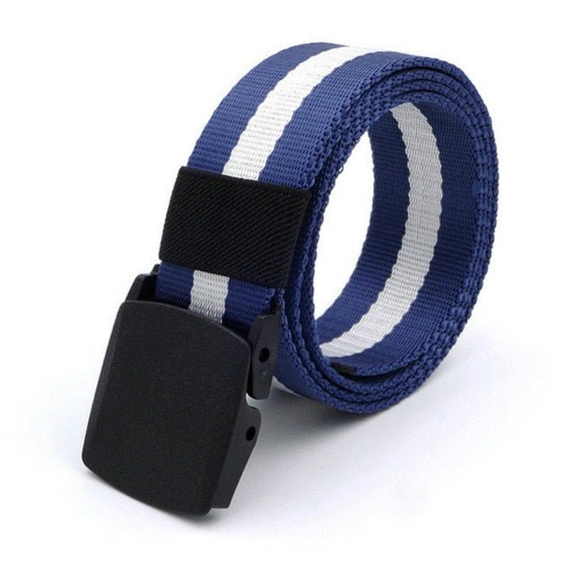 GM-blue-45to47inch 测试Men's Belt Army Outdoor Hunting Tactical Multi Function Combat Survival High Quality Marine Corps Canvas For Nylon Male Luxury Utoper