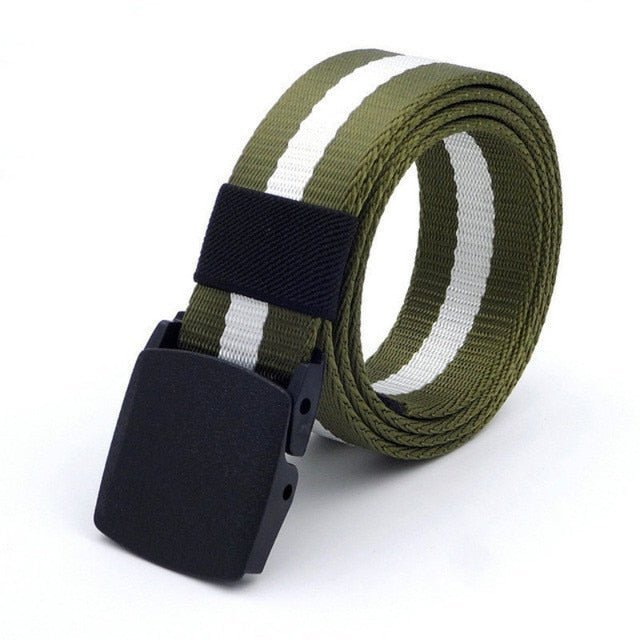 GM-green-45to47inch 测试Men's Belt Army Outdoor Hunting Tactical Multi Function Combat Survival High Quality Marine Corps Canvas For Nylon Male Luxury Utoper