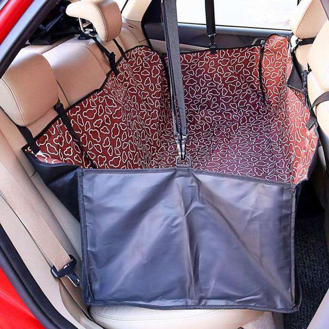 Red-Cloud-130x-150x-38cm Pet carriers Oxford Fabric Car Pet Seat Cover Dog Car Back Seat Carrier Waterproof Pet Hammock Cushion Protector Dropshipping Utoper