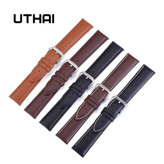 UTHAI Z24 22mm Watch Band Leather Watch Straps 10-24mm Watchbands Watch Accessories High Quality 20mm watch strap Utoper