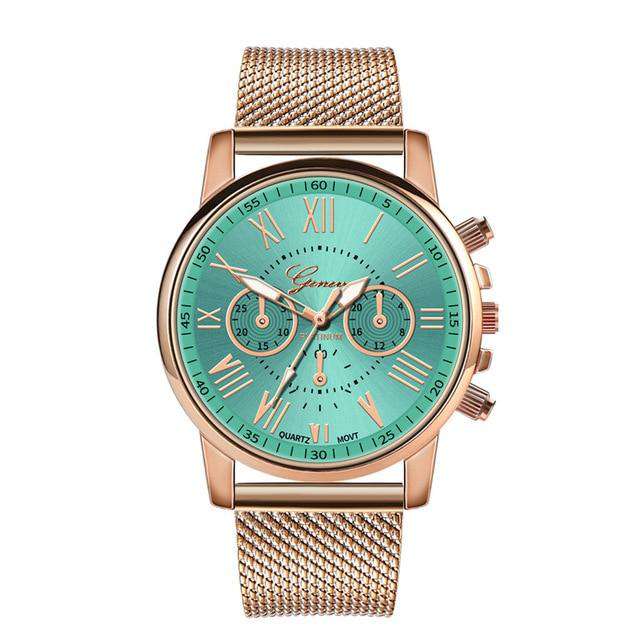 E-Plastic-Strap-United-States Women's Ladies Fashion Chic Quartz Wrist Watch montre femme reloj mujer reloj saat zegarek damski bayan saat horloges vrouwen Utoper