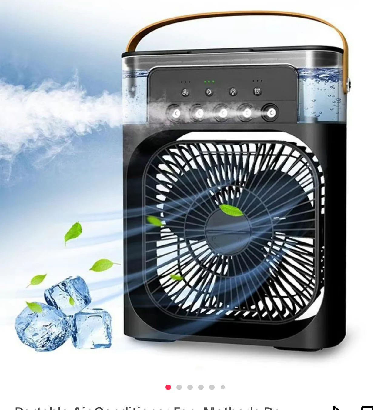 Portable Air Conditioner Fan,